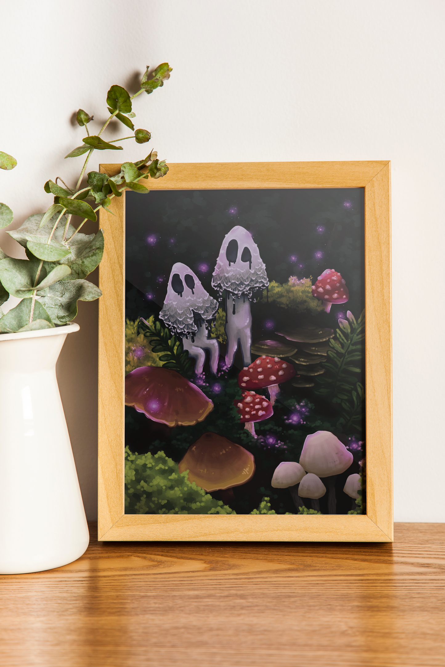 Myconid mischief - A5 Physical art print