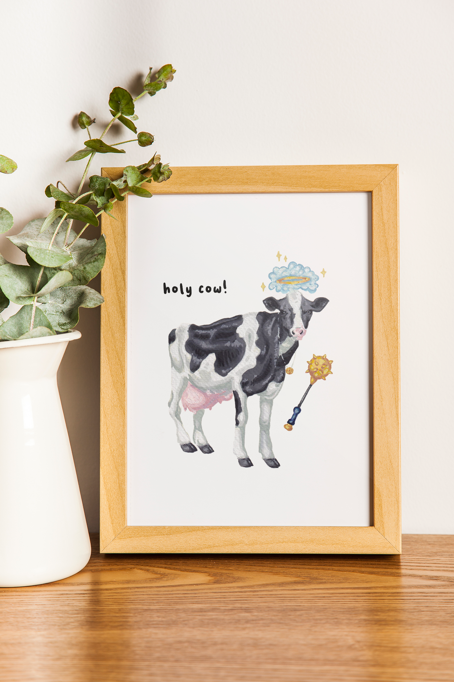 Holy cow! - A5 Physical art print