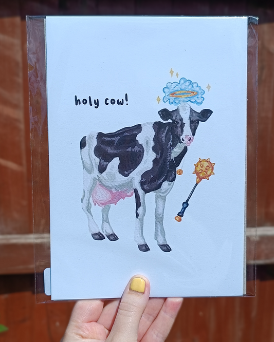 Holy cow! - A5 Physical art print