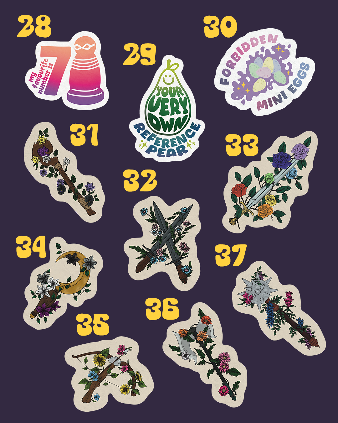 TTRPG, boardgame, pride stickers - 6 sticker deal