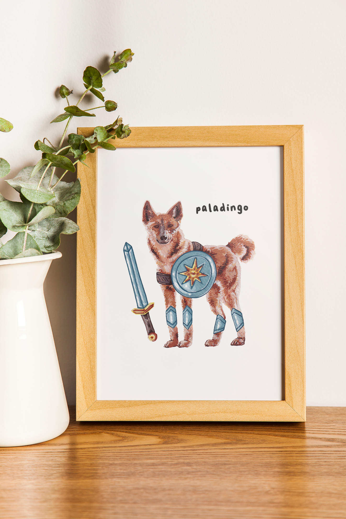 Paladingo - A5 Physical art print